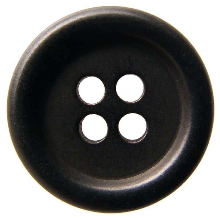 Корозо копче CRZ 0026 – 4 отвора, черно