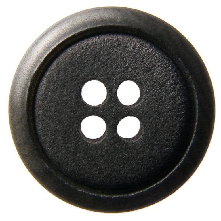 Корозо копче CRZ 0142 – 4 отвора, черно