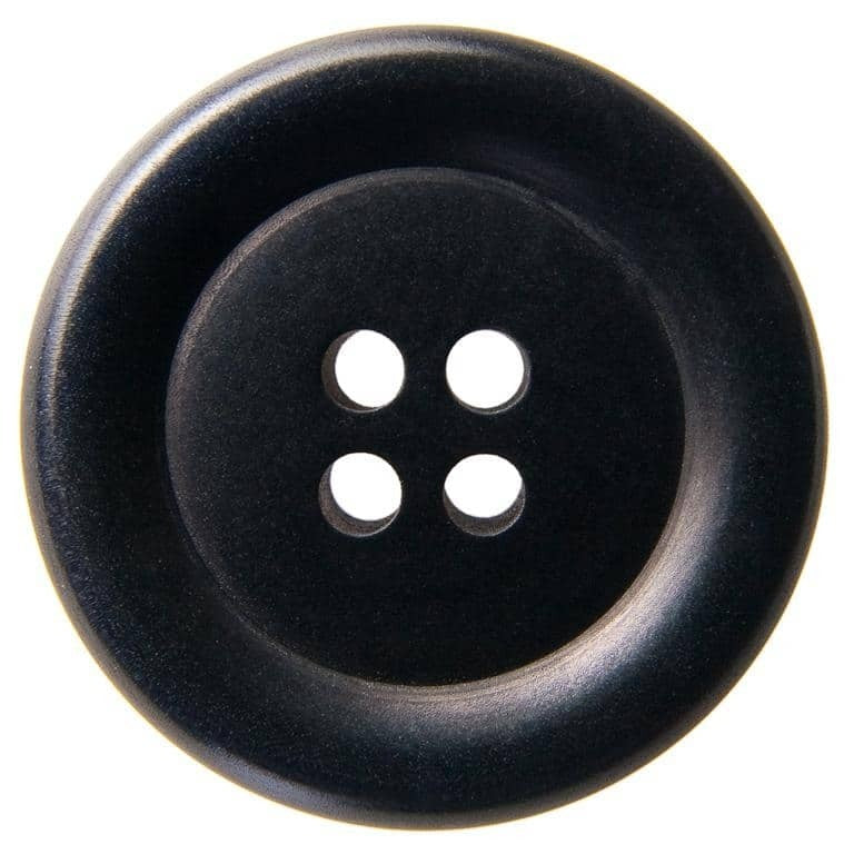 Корозо копче CRZ 0167 – 4 отвора, черно