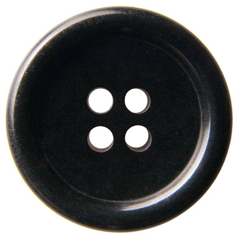 Корозо копче CRZ 0175 – 4 отвора, черно