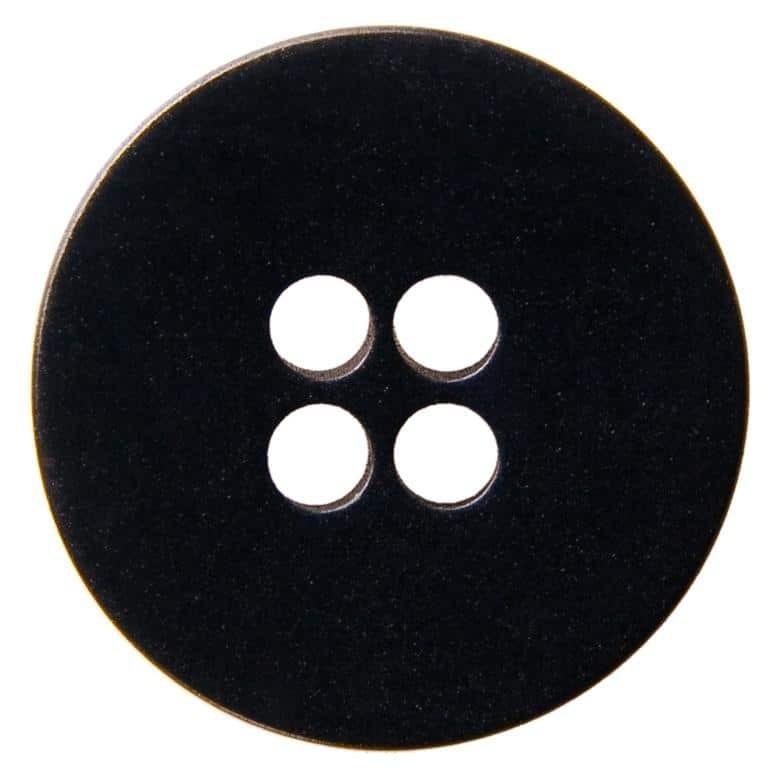Корозо копче CRZ 0207 – 4 отвора, черно