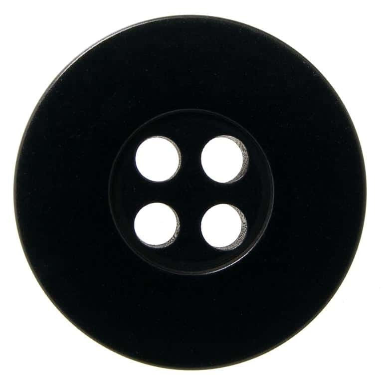 Корозо копче CRZ 0422 – 4 отвора, черно