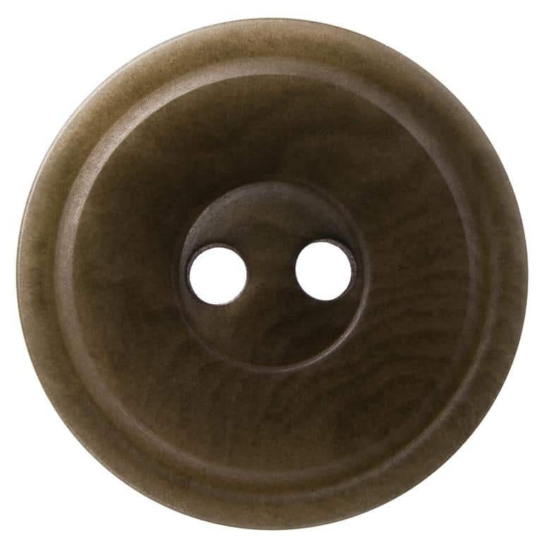 Корозо копче CRZ 0466 – 2 отвора, кафяво