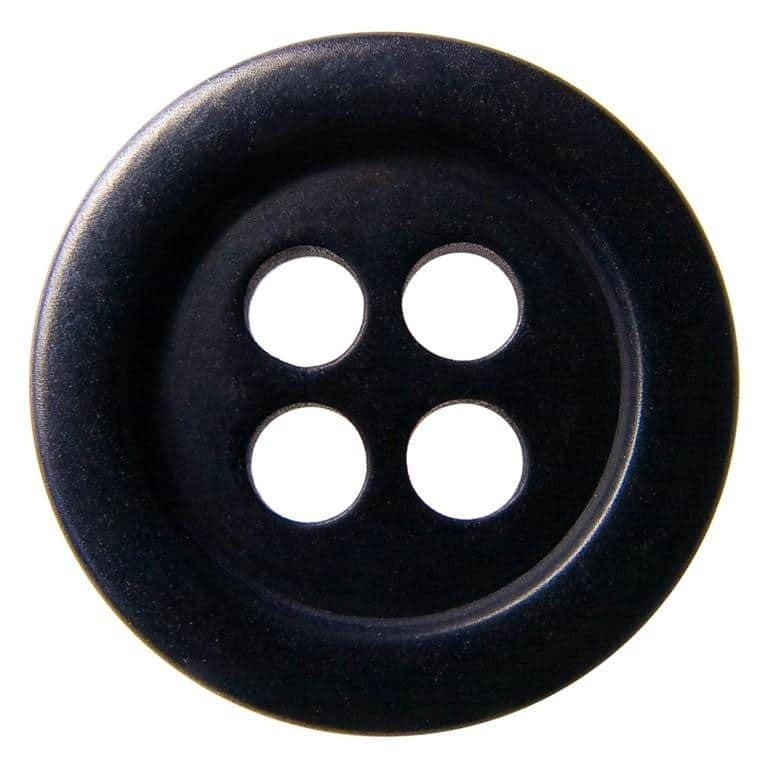 Корозо копче CRZ 0602 – 4 отвора, черно