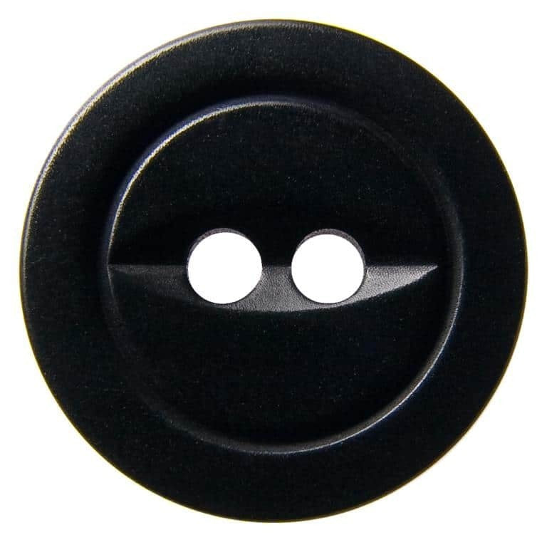 Корозо копче CRZ 0748 – 2 отвора, черно
