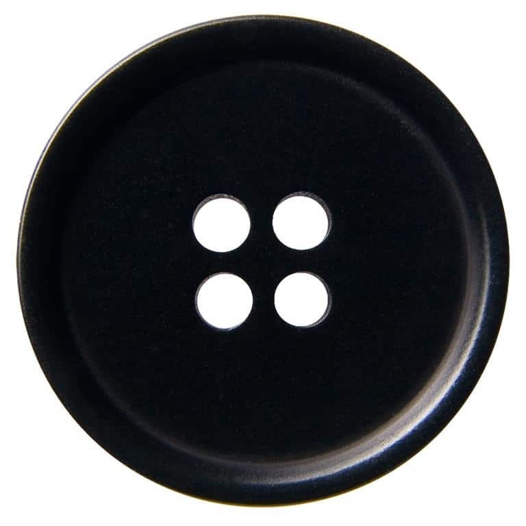 Корозо копче CRZ 0749 – 4 отвора, черно