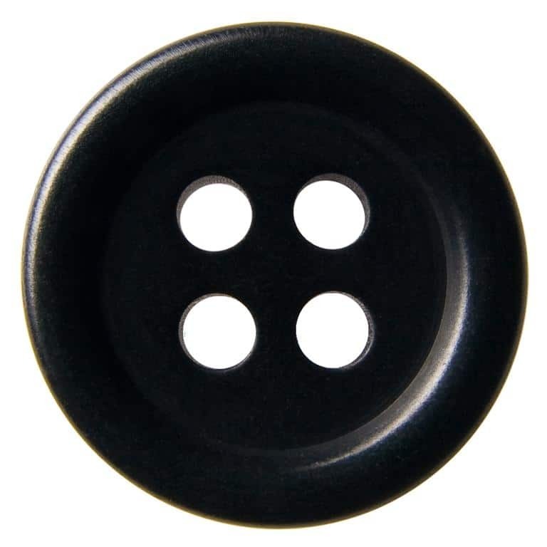 Корозо копче CRZ 0766 – 4 отвора, черно