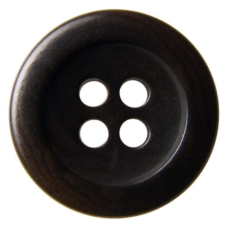 Корозо копче CRZ 0802 – 4 отвора, черно