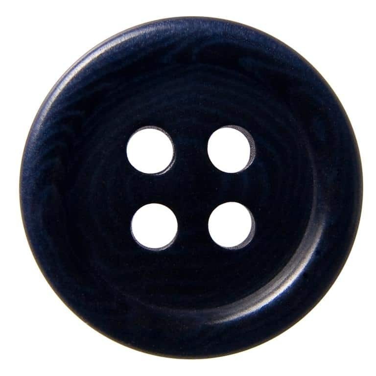 Корозо копче CRZ 0896 – 4 отвора, черно