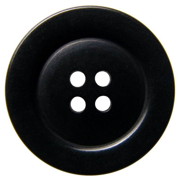 Корозо копче CRZ 0943 – 4 отвора, черно