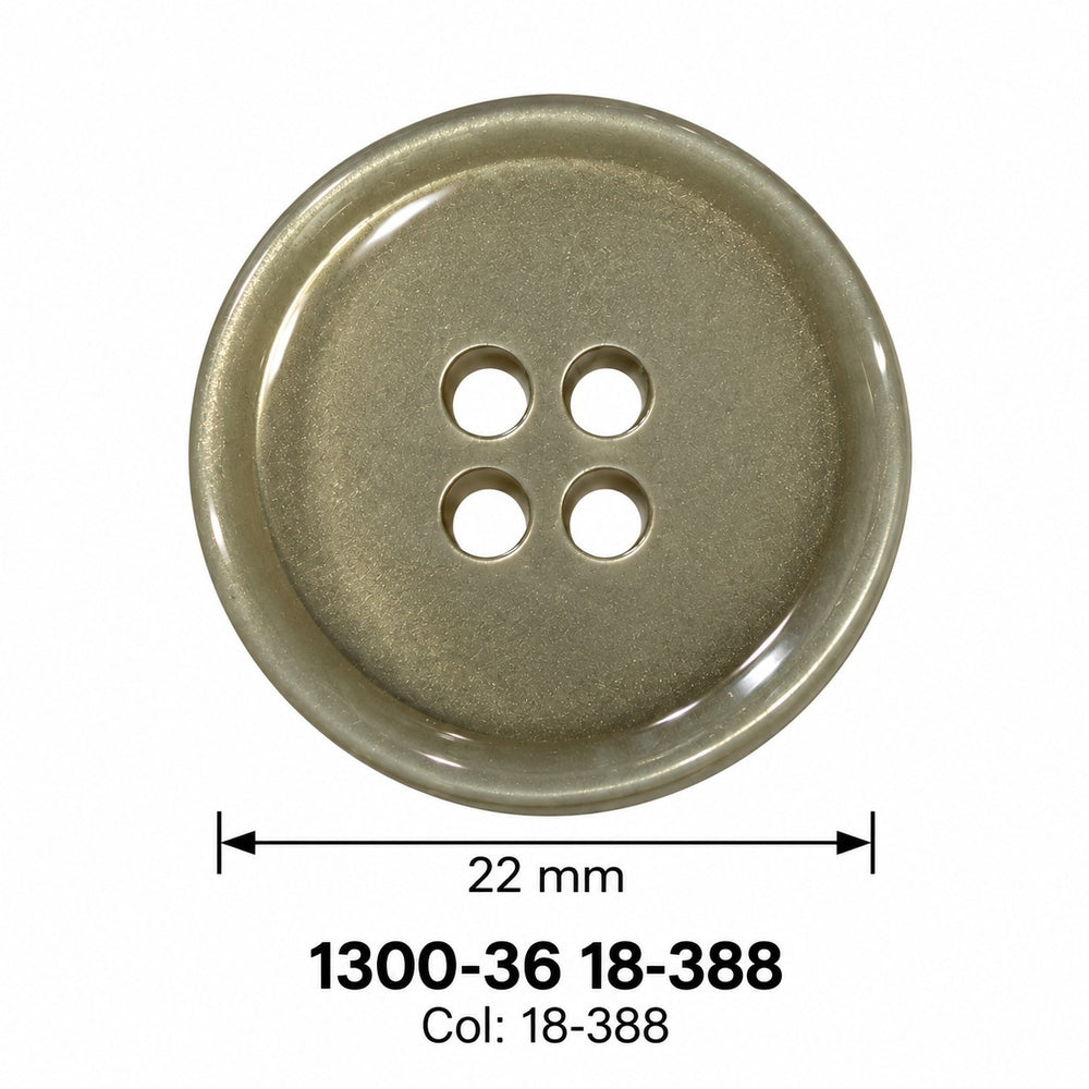 Полиестерно копче 1300-36 col 18-388 – 4 отвора, каки – код и размер