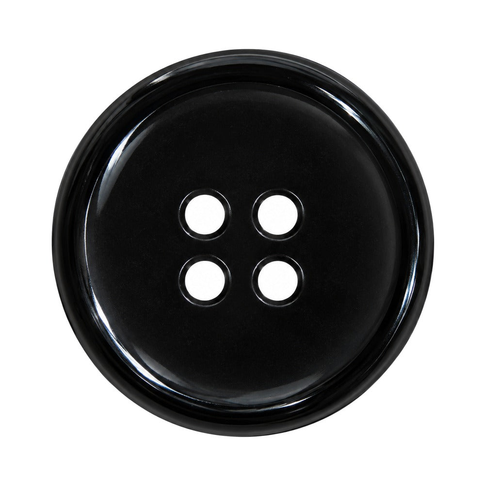 Полиестерно копче 641-4 col Black – 4 отвора, черно