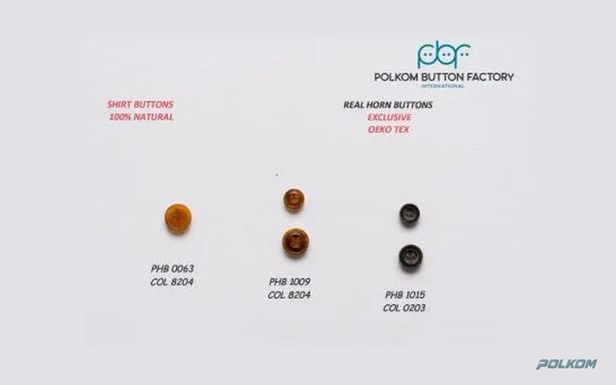 Рогови копчета за костюм и сако – брой, размер и разположение