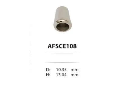 Накрайници антик сребро – матово състарено покритие, 64 модела