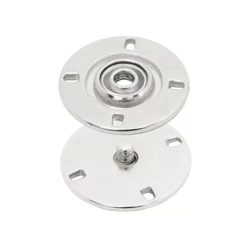 Nagy felvarrható fém patent – nikkel szín (nickel free)