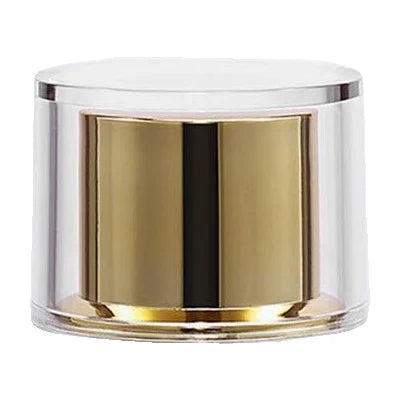 Metallåg til parfume – guld med gennemsigtig kappe