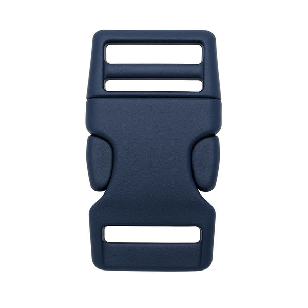 Fibbia a sgancio rapido in plastica per cinture, borse e abbigliamento da lavoro – blu navy