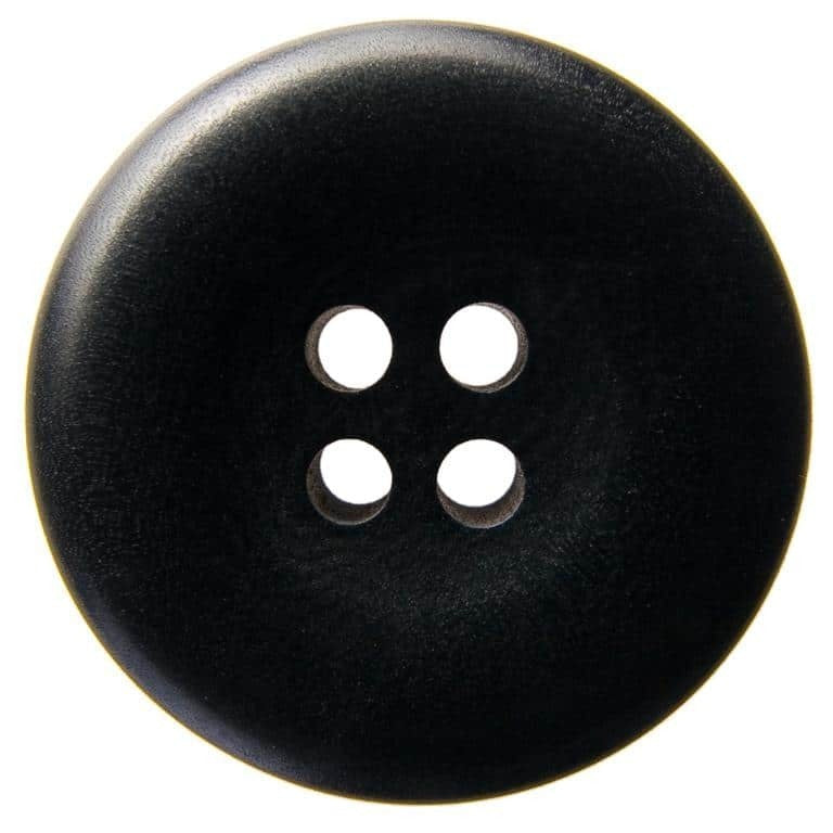 Корозо копче CRZ 0096 – 4 отвора, черно