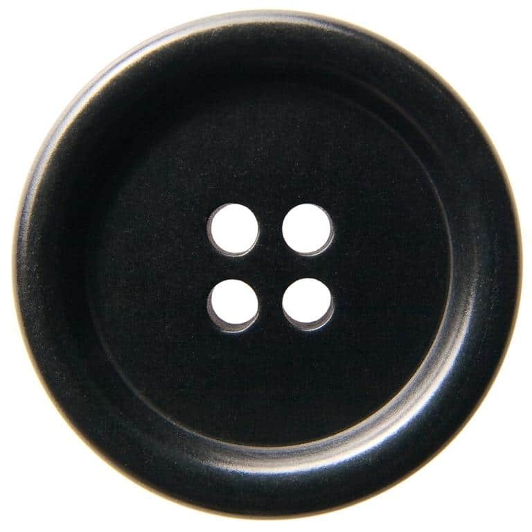 Корозо копче CRZ 0113 – 4 отвора, черно