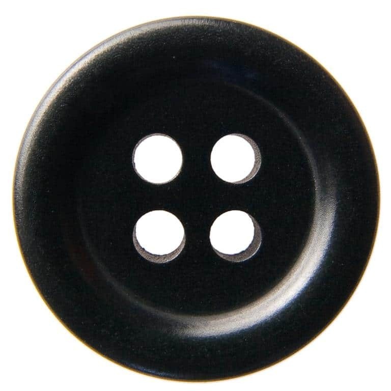 Корозо копче CRZ 0126 – 4 отвора, черно