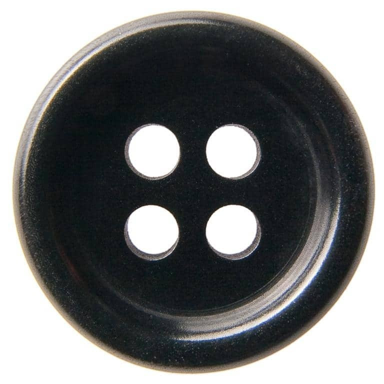 Корозо копче CRZ 0130 – 4 отвора, черно