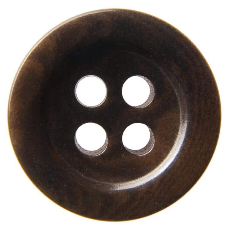Корозо копче CRZ 0137 – 4 отвора, кафяво