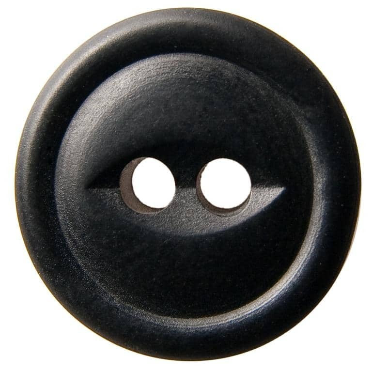 Корозо копче CRZ 0189 – 2 отвора, черно