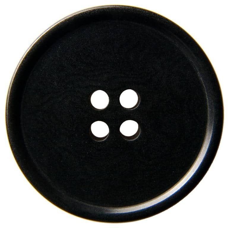 Корозо копче CRZ 0193 – 4 отвора, черно