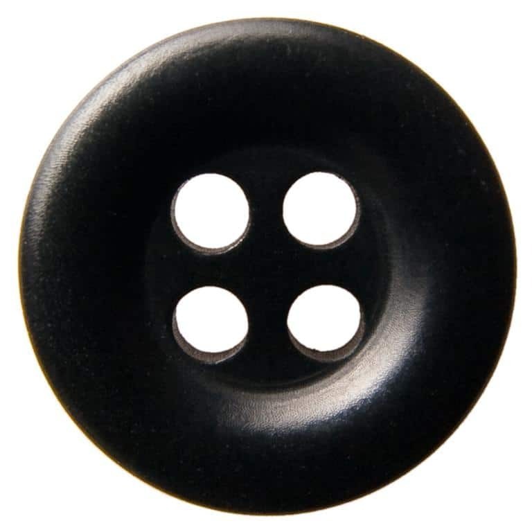 Корозо копче CRZ 0212 – 4 отвора, черно