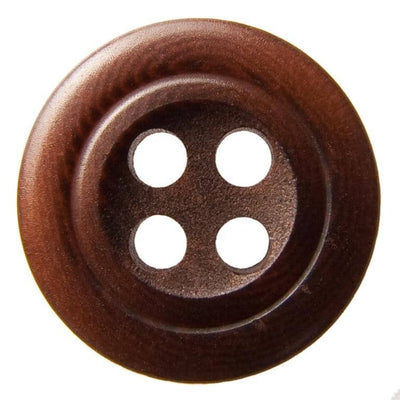 Корозо копче CRZ 0221 – 4 отвора, кафяво