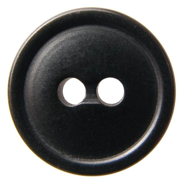 Корозо копче CRZ 0273 – 2 отвора, черно