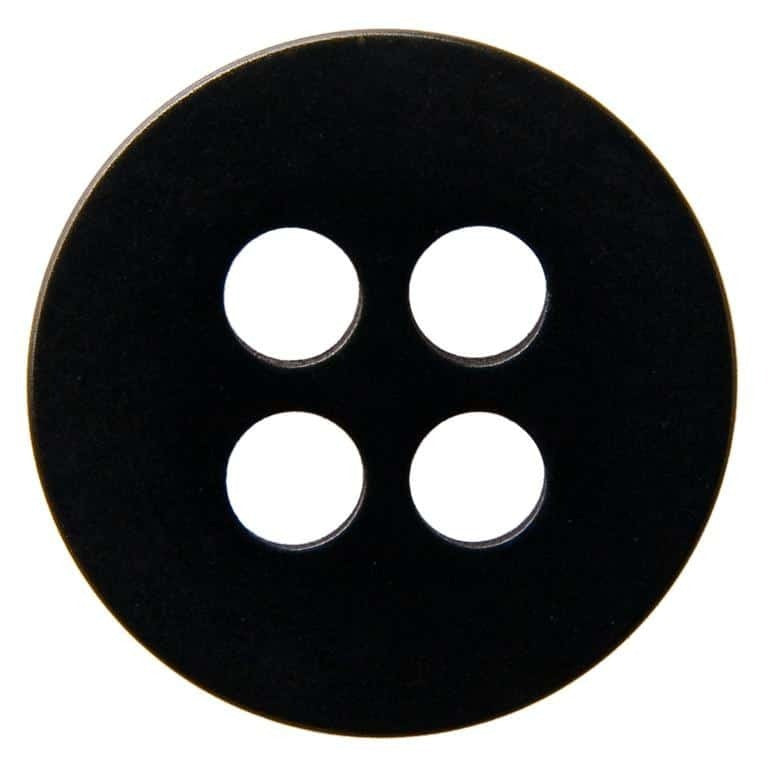 Корозо копче CRZ 0315 – 4 отвора, черно
