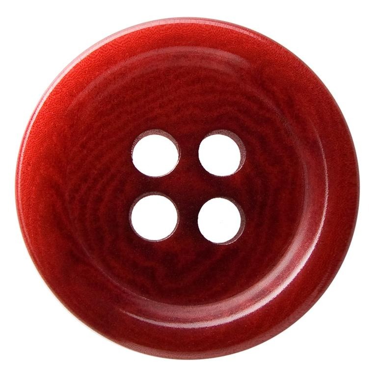 Корозо копче CRZ 0481 – 4 отвора, червено
