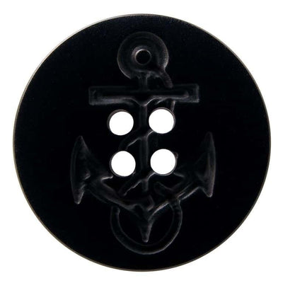 Корозо копче CRZ 0488 – 4 отвора, черно
