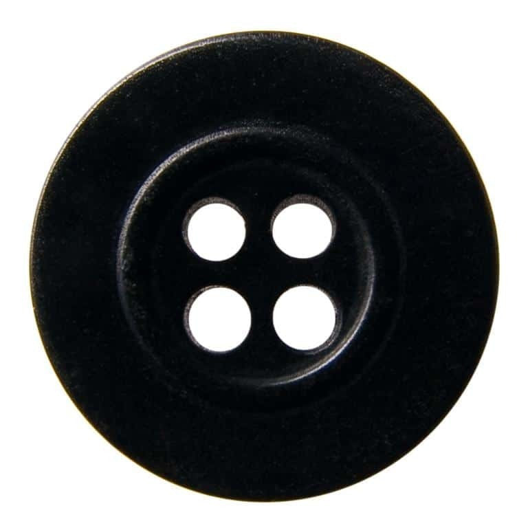 Корозо копче CRZ 0601 – 4 отвора, черно