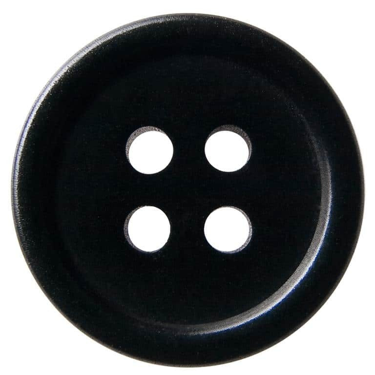 Корозо копче CRZ 0677 – 4 отвора, черно