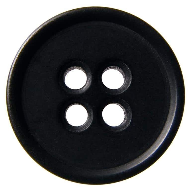 Корозо копче CRZ 0741 – 4 отвора, черно