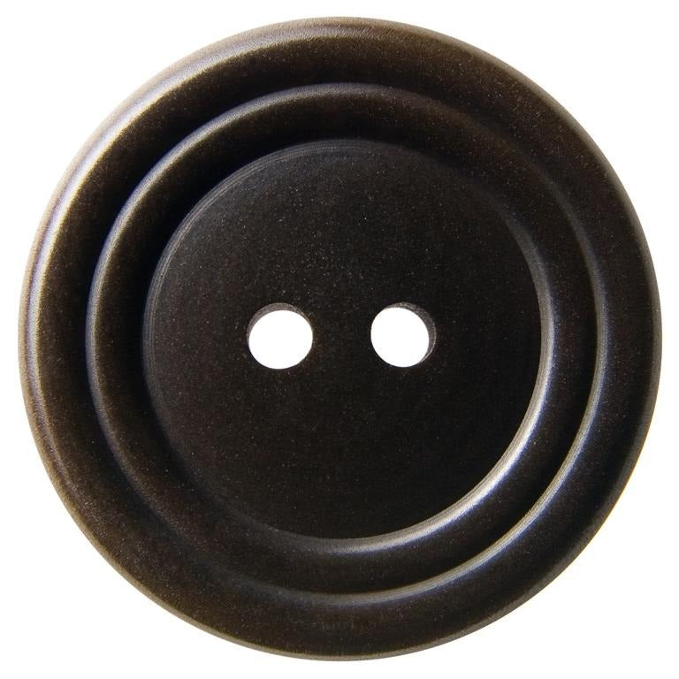 Корозо копче CRZ 0753 – 2 отвора, черно