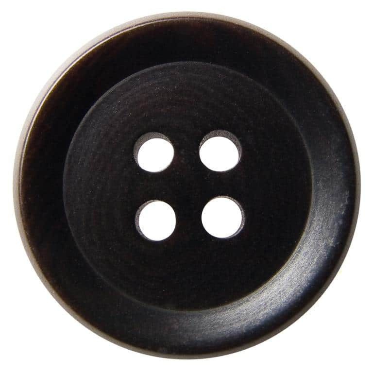 Корозо копче CRZ 0784 – 4 отвора, черно