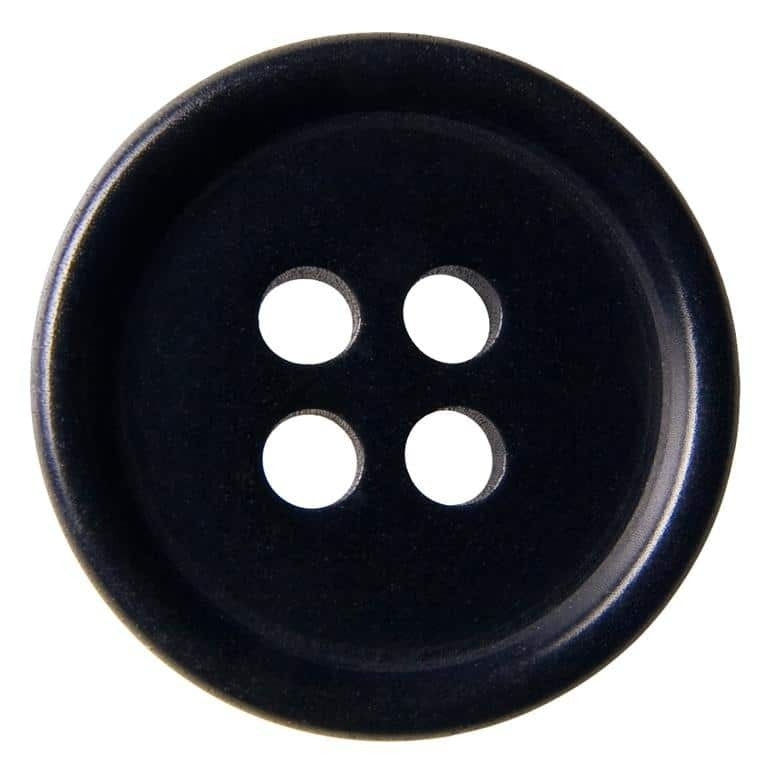 Корозо копче CRZ 0868 – 4 отвора, черно