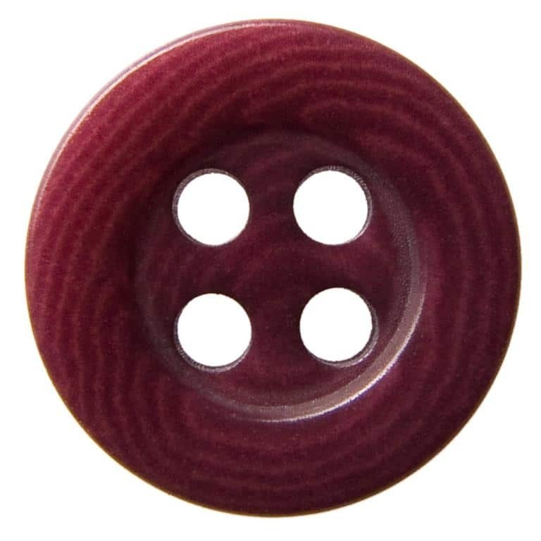 Корозо копче CRZ 0933 – 4 отвора, бордо