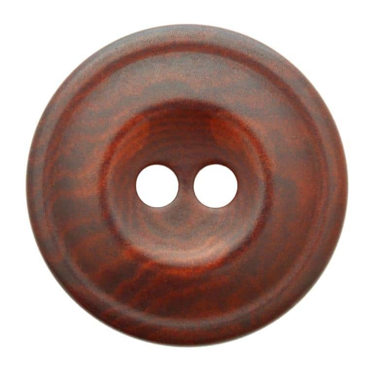 Корозо копче CRZ 0949 – 2 отвора, бордо