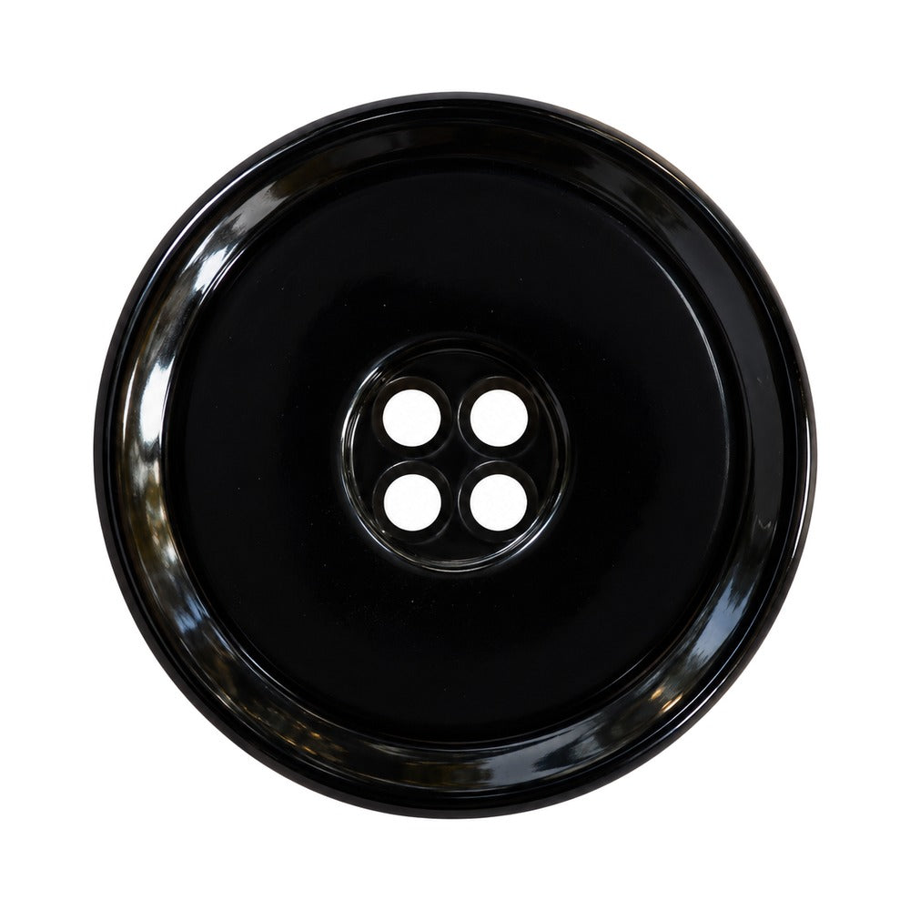 Полиестерно копче 17523 col Black – 4 отвора, черно