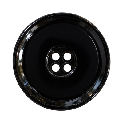 Полиестерно копче 17523 col Black – 4 отвора, черно
