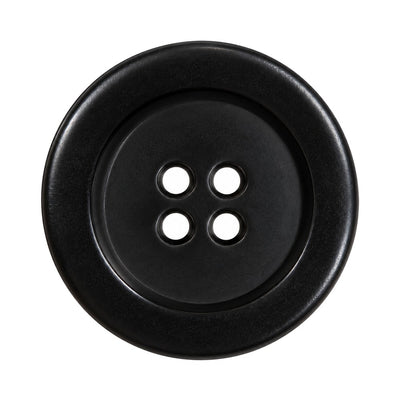 Полиестерно копче 20-47756-22 col Black – 4 отвора, черно