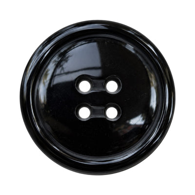Полиестерно копче 22744 col BLACK – 4 отвора, черно