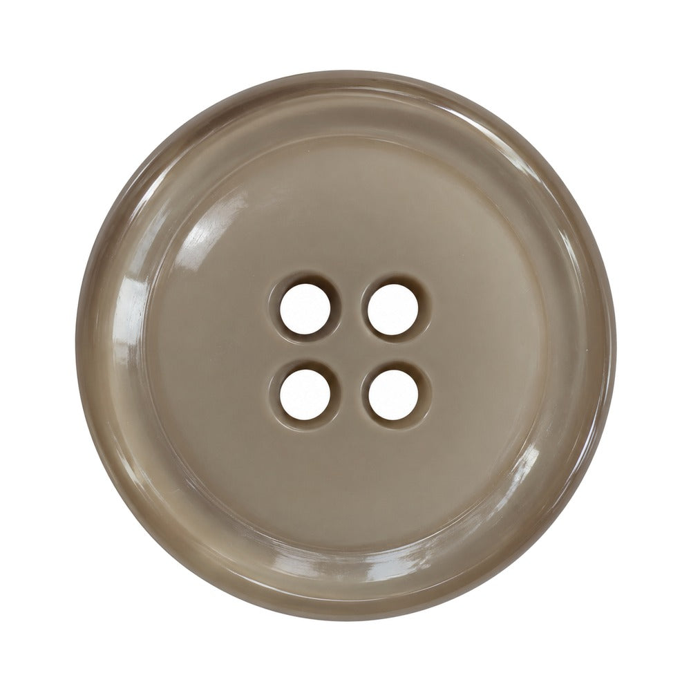 Poliészter gomb 23546746 col 4603 – 4 lyukú, szürke