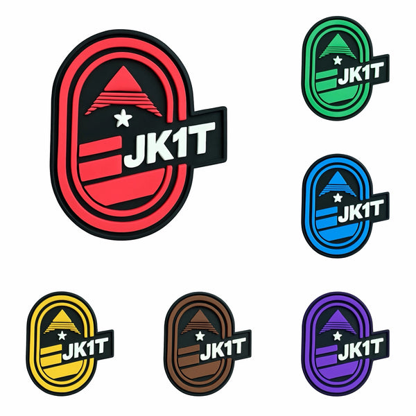 Etichette in silicone 3D con logo in sei colori per abbigliamento sportivo