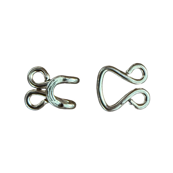 Liten hyska och hake – nickelfärg (nickel free)