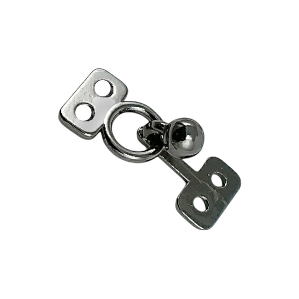 Hyska och hake med ring och kula – nickelfärg (nickel free)